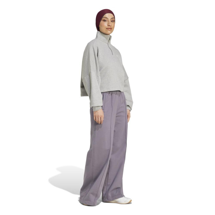 ADIDAS Originals Ess Felpa Con Cerniera Grigio Donna