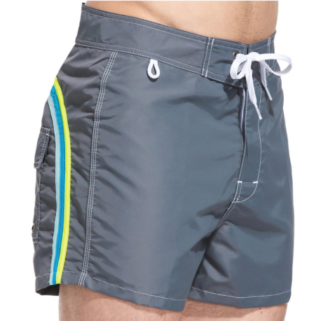 Sundek Boxer  Vita Fissa Basico Grigio