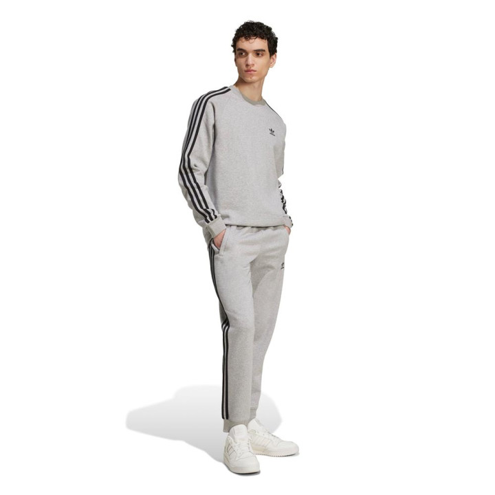 ADIDAS Originals 3-Stripes Pantaloni Con Polsino Grigio Uomo