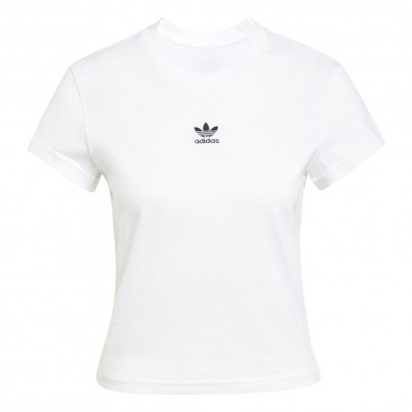 ADIDAS Originals Ess T-Shirt Bianco Donna