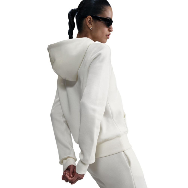 Nike Sportswear Phoenix Felpa Con Cappuccio Bianco Donna