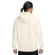 Nike Jordan Brooklyn Felpa Con Cappuccio Bianco Uomo