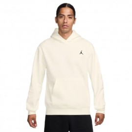 Nike Jordan Brooklyn Felpa Con Cappuccio Bianco Uomo