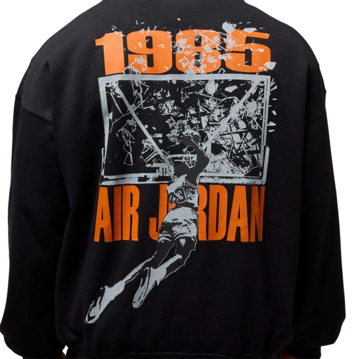 Nike Jordan Brooklyn Felpa Con Cappuccio Nero Uomo