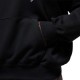Nike Jordan Brooklyn Felpa Con Cappuccio Nero Uomo