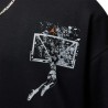 Nike Jordan Brooklyn Felpa Con Cappuccio Nero Uomo