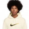 Nike Sportswear Club Felpa Con Cappuccio Varsity Bianco Uomo