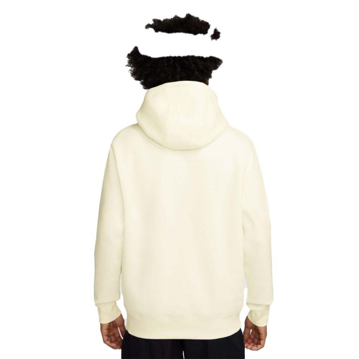 Nike Sportswear Club Felpa Con Cappuccio Varsity Bianco Uomo