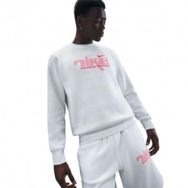 Nike Sportswear Club Felpa M90 Bianco Uomo