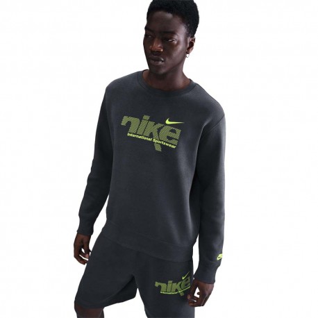 Nike Sportswear Club Felpa M90 Grigio Uomo