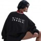Nike Felpa Giro Nero Donna