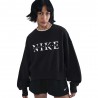 Nike Felpa Giro Nero Donna