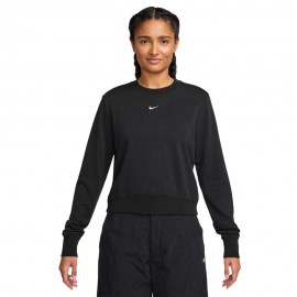 Nike Sportswear Chill Terry Felpa Nero Donna