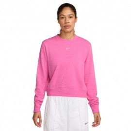 Nike Sportswear Chill Terry Felpa Giro Rosa Donna