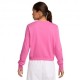 Nike Sportswear Chill Terry Felpa Giro Rosa Donna