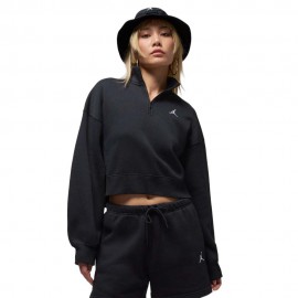 Nike Jordan Brooklyn Felpa Nero Donna