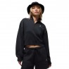 Nike Jordan Brooklyn Felpa Nero Donna
