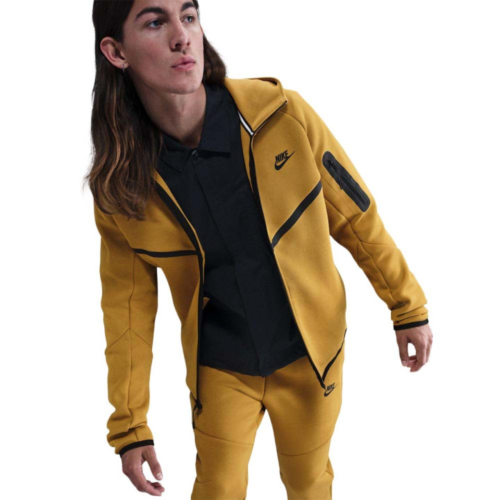 Nike Tech Felpa Tech Fleece Moro Uomo