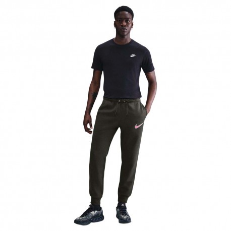 Nike Sportswear Club Pantaloni Con Polsino Varsity Nero Uomo