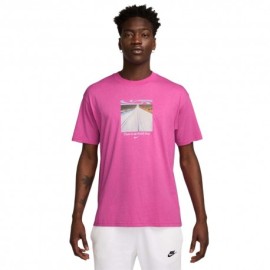 Nike T-Shirt M90 Fuxia Uomo