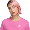 Nike Sportswear Club Essentials T-Shirt Rosa Donna