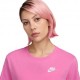 Nike Sportswear Club Essentials T-Shirt Rosa Donna