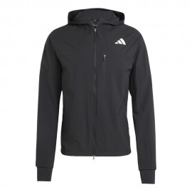 ADIDAS Giacca Running Adizero Jkt Nero Nero Uomo
