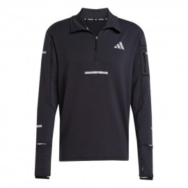 ADIDAS Maglia Running Adi365 Climawarm Nero Uomo