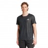 ADIDAS T-Shirt Running Adi365 Co Tee Nero Gresix Uomo