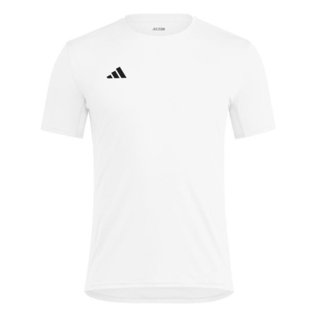 ADIDAS T-Shirt Running Adizero Essentials Bianco Uomo