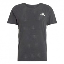 ADIDAS T-Shirt Running Adizero Nero Uomo