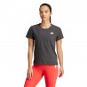 ADIDAS T-Shirt Running Adizero Nero Donna