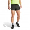 ADIDAS Pantaloncini Running Adizero Essentials Split Nero Uomo