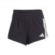 ADIDAS Pantaloncini Running Adizero Gel Nero Donna