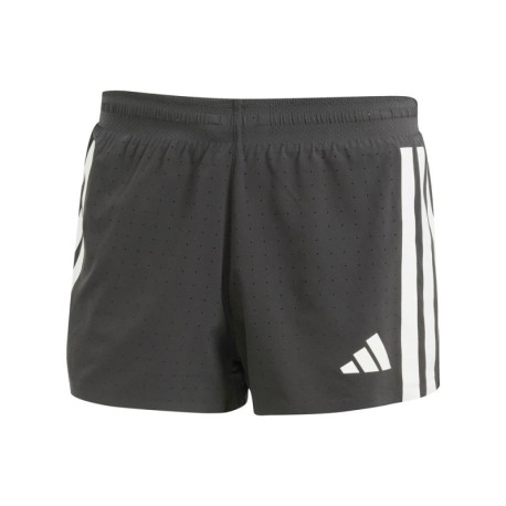 ADIDAS Pantaloncini Running Adizero Split Nero Uomo