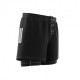 ADIDAS Pantaloncini Running Otr B 2In 1 Nero Uomo