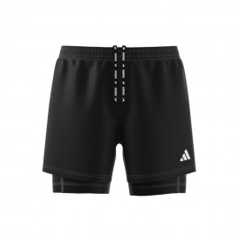 ADIDAS Pantaloncini Running Otr B 2In 1 Nero Uomo