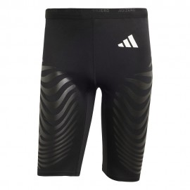 ADIDAS Pantaloncini Running Tights Adizero Nero Uomo