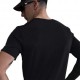 Nike T-Shirt Running Miler Breathe Nero Argento Uomo