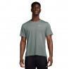 Nike T-Shirt Running Miler Clay Verde Argento Uomo