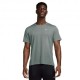 Nike T-Shirt Running Miler Clay Verde Argento Uomo