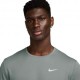 Nike T-Shirt Running Miler Clay Verde Argento Uomo