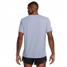 Nike T-Shirt Running Miler Ghost Argento Uomo