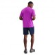 Nike T-Shirt Running Miler Purple Argento Uomo