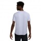 Nike T-Shirt Running Stride Ghost Argento Uomo