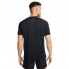 Nike T-Shirt Running Stride Nero Argento Uomo