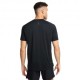 Nike T-Shirt Running Stride Nero Argento Uomo