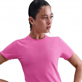 Nike T-Shirt Running Swift Full Rosa Argento Donna