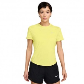 Nike T-Shirt Running Swift Lt Zitron Argento Donna