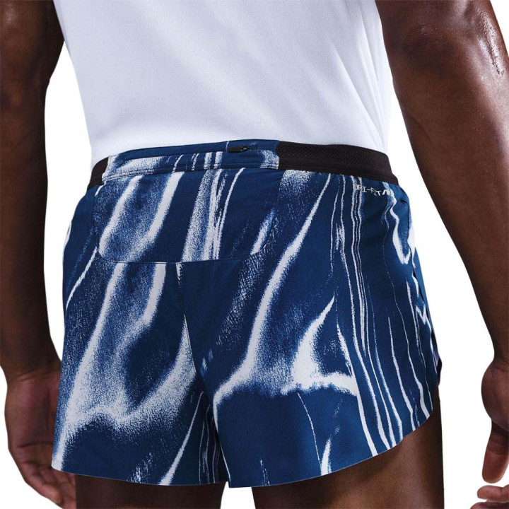Nike Pantaloncini Running Areoswift 2In1 Ee Aop Coastal Blue Uomo
